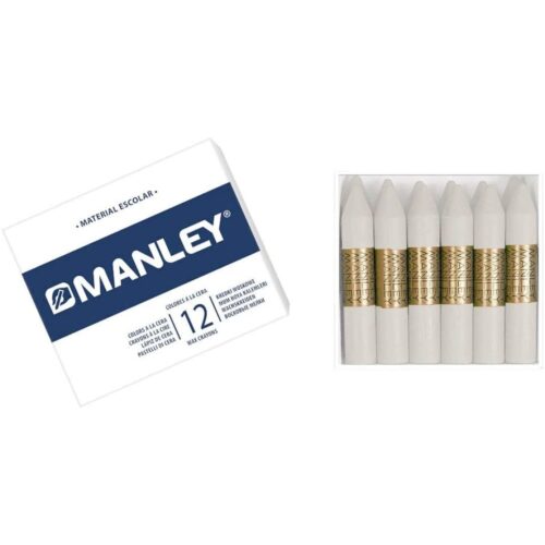 CERA MANLEY 12 UNICOLOR BLANCO