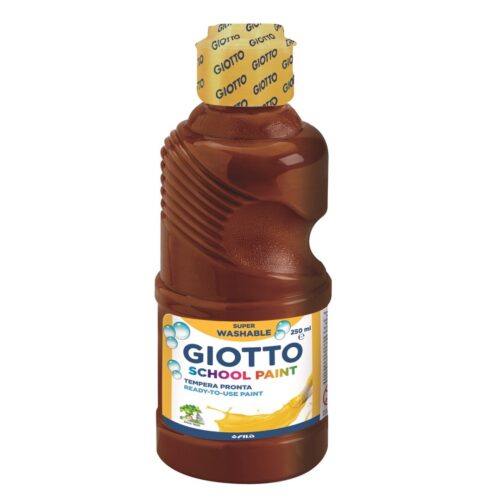 TEMPERA GIOTTO LISTA 250ML MARRON