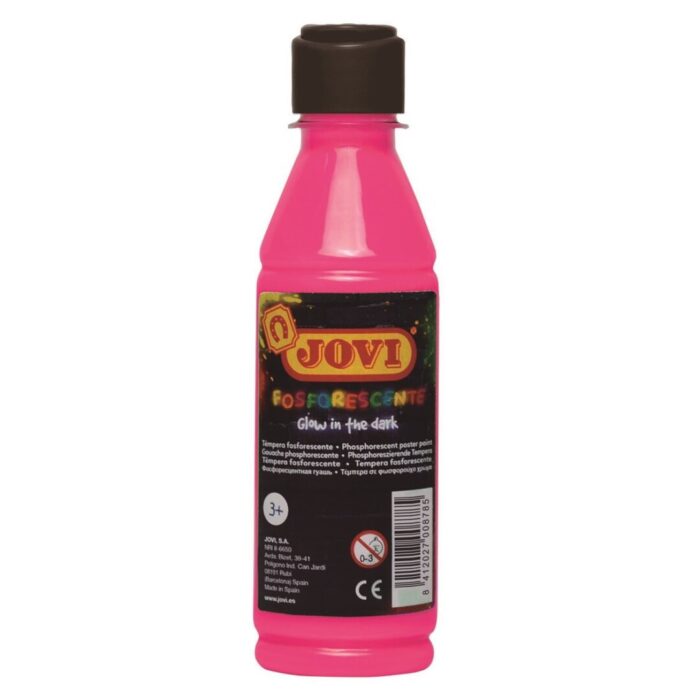 TEMPERA JOVI 250ML FOSFORESCENTE MAGENTA