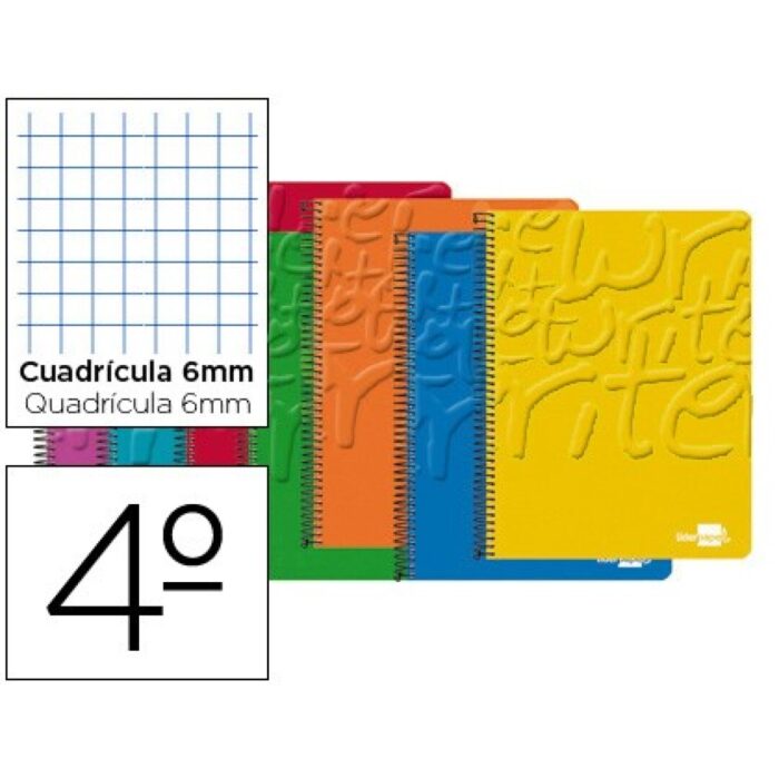 BLOC ESPIRAL LIDER 80H 4º C-6