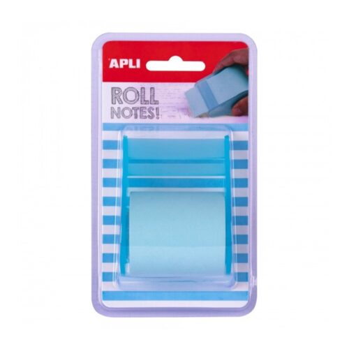 TACO NOTAS APLI DISPENSADOR 50MMX10M AZUL PASTEL