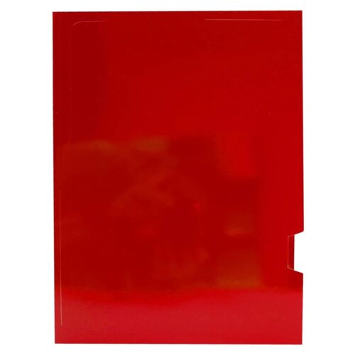 SUBCARPETA PLASTIFICADA 275GR A4 ROJA 25UNID.