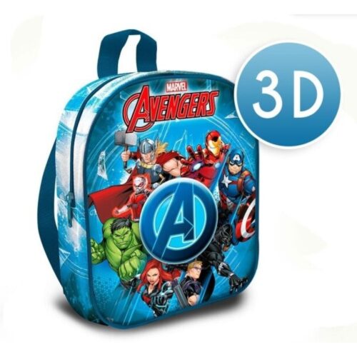 MOCHILA GUARDERIA 3D AVENGERS 30CM