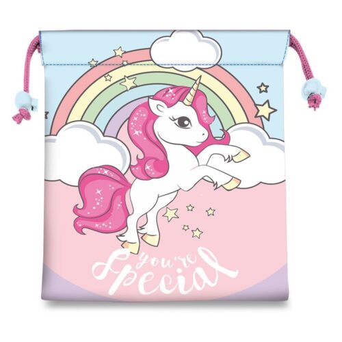 BOLSA MERIENDA 22CM UNICORN