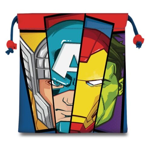 BOLSA MERIENDA AVENGERS 22CM