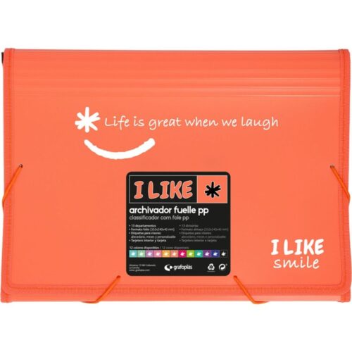 CLASIFICADOR FUELLE PP 13DPTOS I LIKE2 CORAL