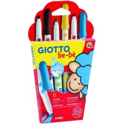 ROTULADOR GIOTTO BE-BE SUPER 6COLORES