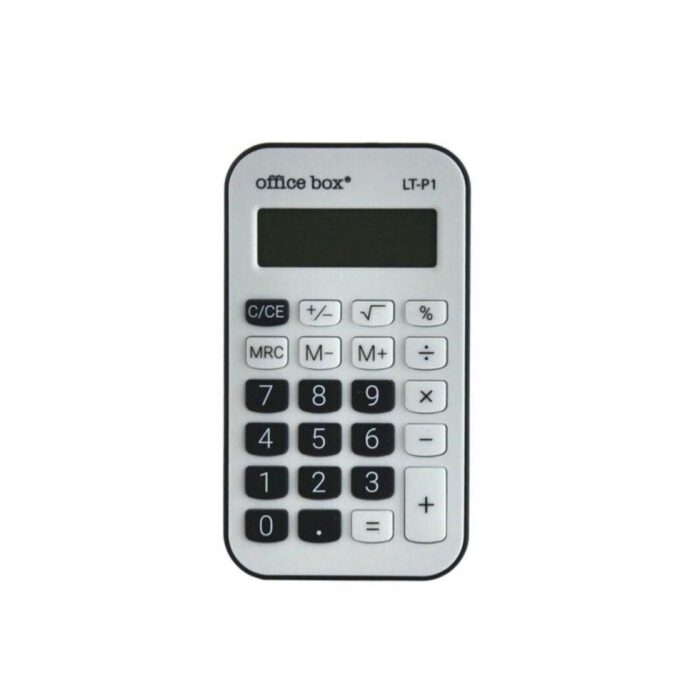 CALCULADORA POCKET OFFICE BOX NEGRA