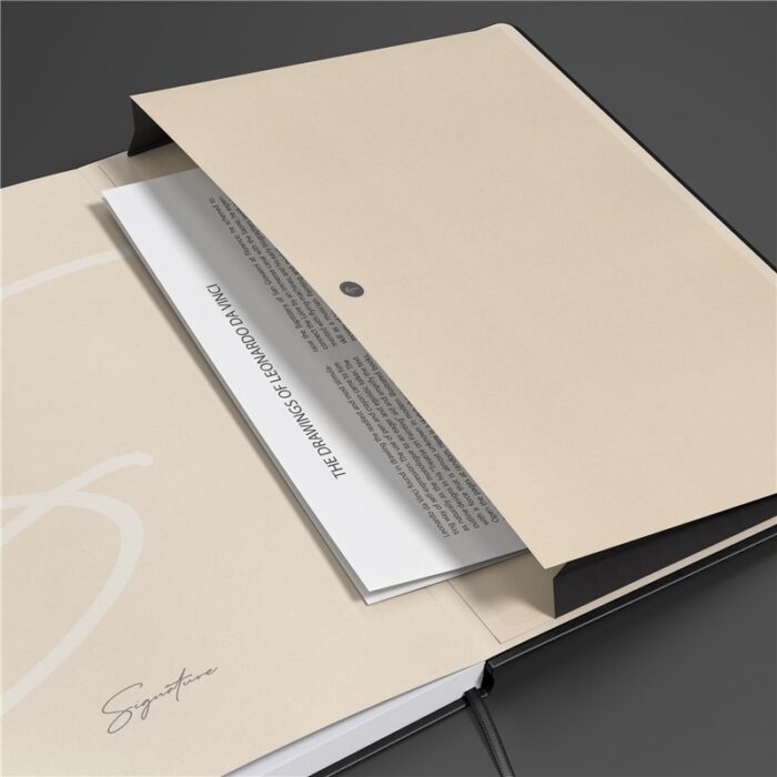 CUADERNO OXFORD SIGNATURE A5 80H NEGRO HORIZONTAL