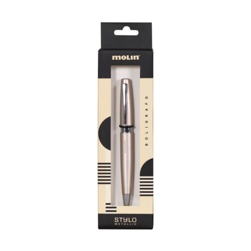 BOLIGRAFO MOLIN STYLO METALLIC ORO