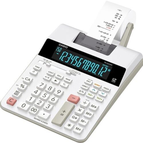 CALCULADORA CASIO FR-2650 RC CON IMPRESION