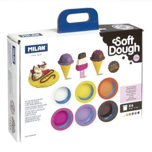 PLASTILINA SOFT DOUGT CAJITA ICE CREAMS