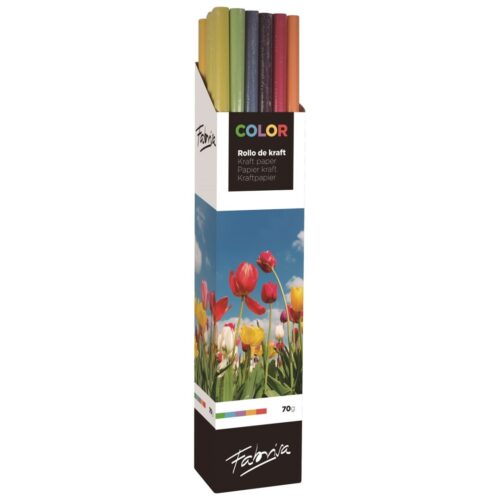 PAPEL R/ROLLO KRAFT 03X100 EXP.30UNID.