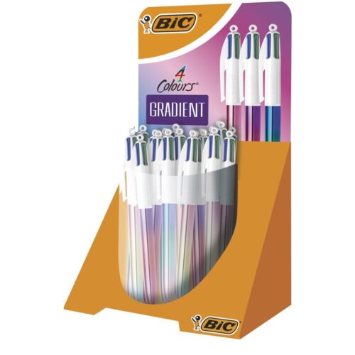 BOLIGRAFO BIC 4 COLORES GRADIENT EXP.30UNID