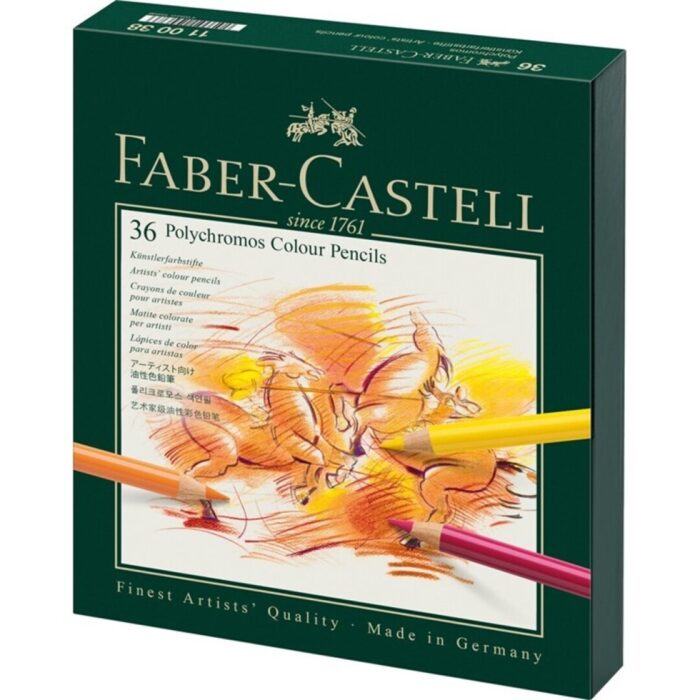 LAPIZ FABER CASTELL POLYCHROMOS 36 COLORES