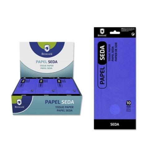 PAPEL CHAROL AZUL OSCURO R/25H