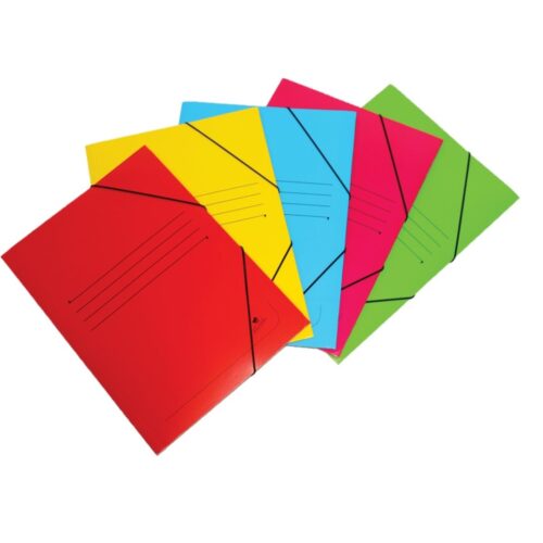 CARPETA C/GOMA CARTON Fº SOLAPA COLORES SURTIDO