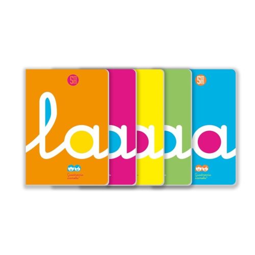 CUADERNO LAMELA A4 5MM 50H SURTIDO