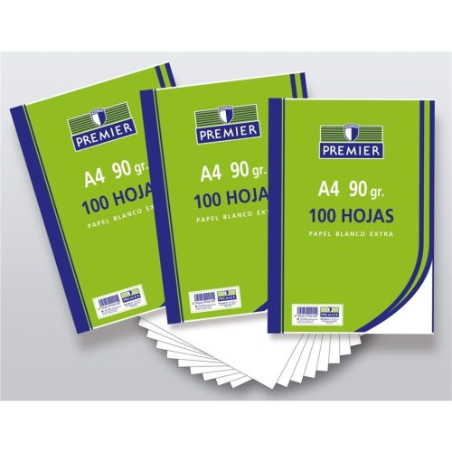 PAPEL TAURO PREMIER A4 100H 90GR LISO