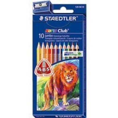 LAPIZ STAEDTLER TRIANGULAR COLOR 10 COLORES