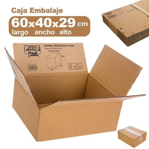 CAJAS DE CARTON 600x400x290