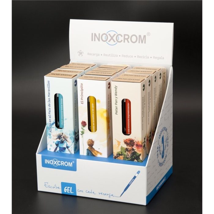 BOLIGRAFO INOXCROM GEL CUENTOS