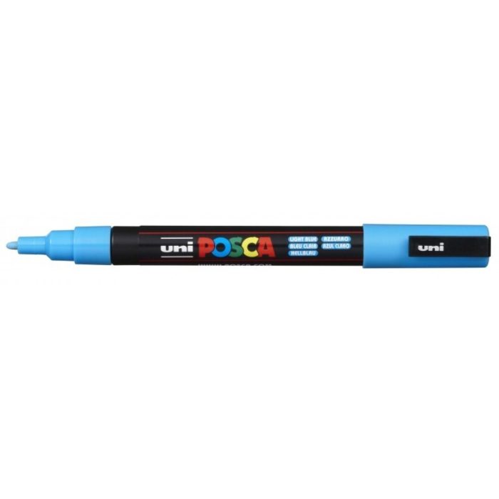 ROTULADOR UNIBALL POSCA PC3M AZUL CLARO