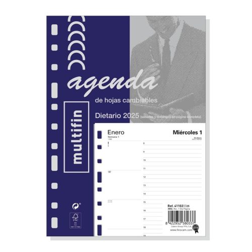 RECAMBIO AGENDA FINOCAM 3002 DIA PAGINA