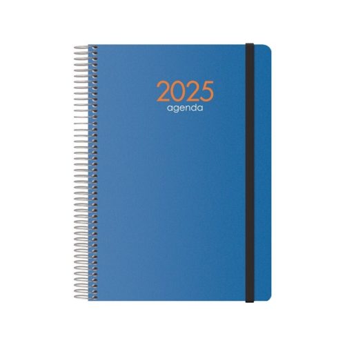 AGENDA SYNCRO 15X21 DIA PAGINA AZUL 2025