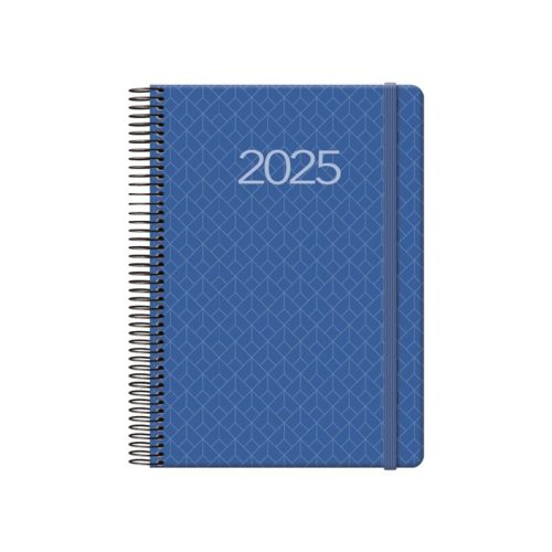 AGENDA NEWPORT 14X20 DIA PAGINA AZUL 2025