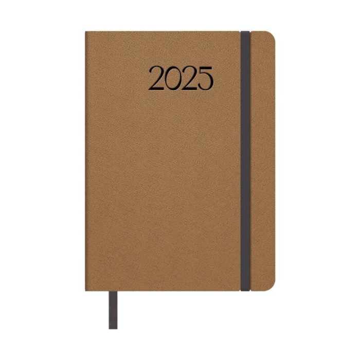 AGENDA MANHATTAN 14X20 DIA PAGINA CAMEL 2025