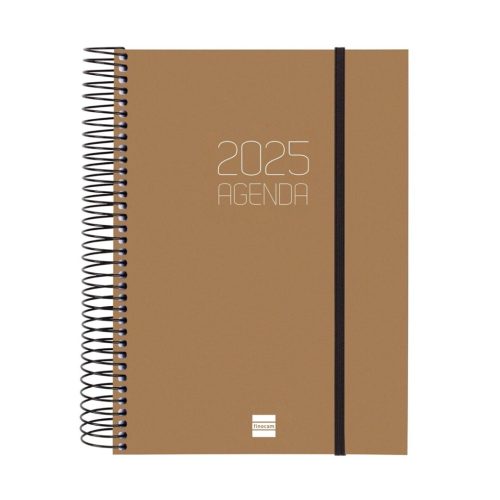 AGENDA FINOCAM OPAQUE E10 1DP 2025 MARRON+