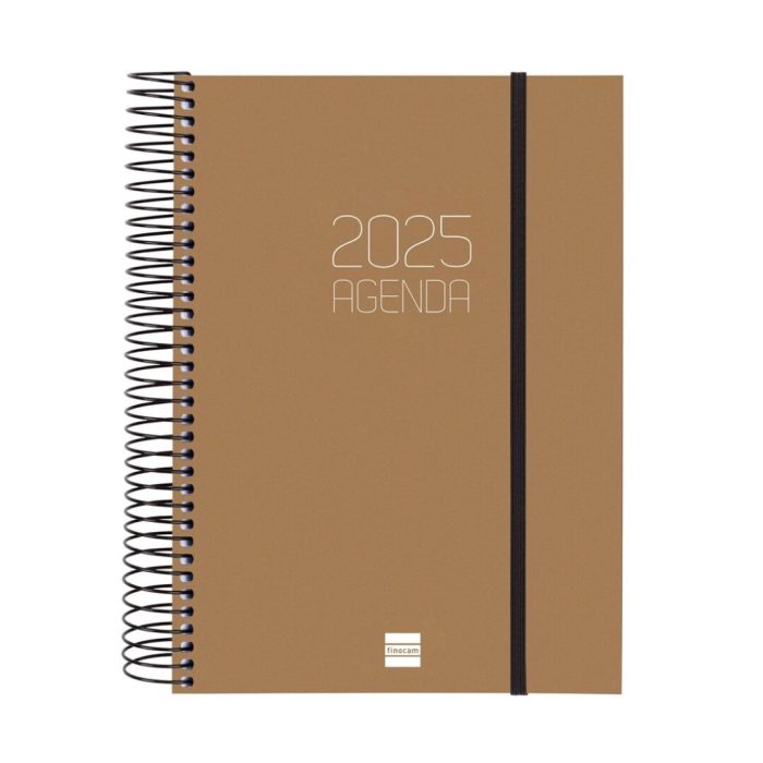 AGENDA FINOCAM OPAQUE E10 1DP 2025 MARRON+