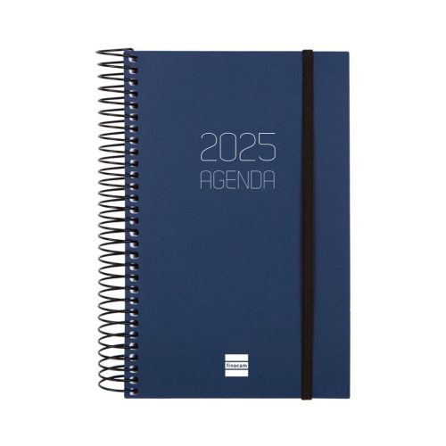 AGENDA FINOCAM OPAQUE E5 1DP AZUL+ 2025