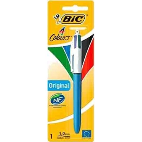 BOLIGRAFO BIC 4 COLORES ORIGINAL BLISTER