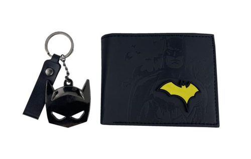 SET BILLETERO + LLAVERO BATMAN