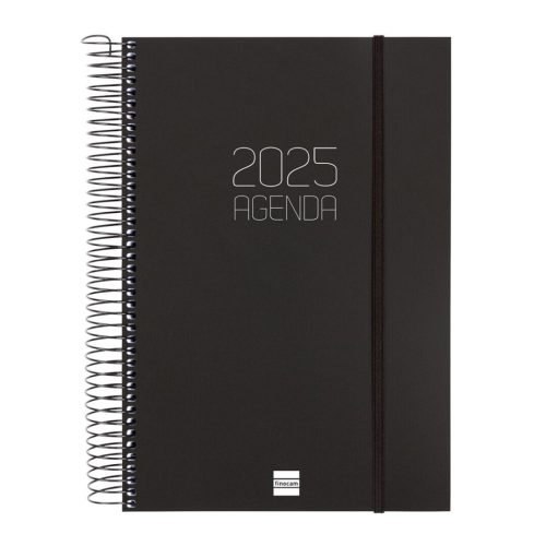 AGENDA FINOCAM OPAQUE E11 16.5x24 DP NEGRO