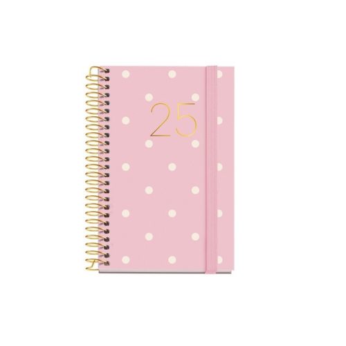 AGENDA MR.ESP.CADDY D/P POLKA DOTS 25