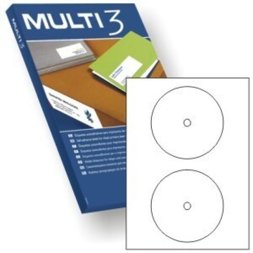 ETIQUETA A4 MULTI3 CD-DVD 117